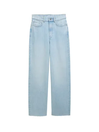 TOM TAILOR Denim - Wide Leg Jeans mit Stretch-Anteil blau - Gr. - M
