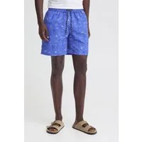 Blend Badeshorts BHRingwar Gemusterte Badeshorts mit elastischem Bund und Kordelzug
