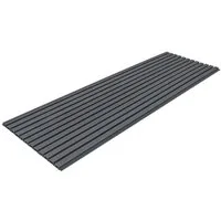 HOME DELUXE Wanddekoobjekt WPC Fassadenverkleidung DUVAR (5 St), Witterungsbeständig - Verkleidung für Außenwand, Fassade, Wandpaneele