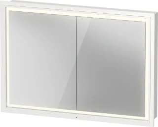 Duravit L-Cube Spiegelschrank Weiß 1000x155x700 mm - LC7652018181000 LC7652018181000