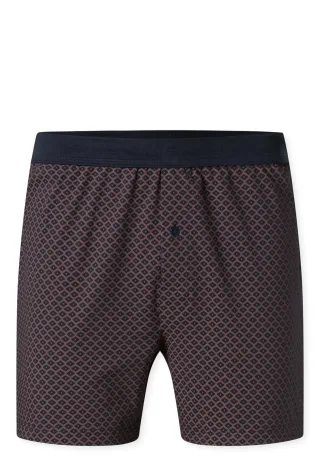 SCHIESSER - Boxershorts rotbraun - Gr. - 7
