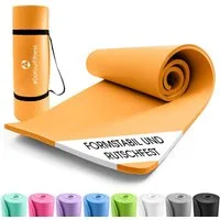 #DoYourFitness Yogamatte rutschfest, Für Einsteiger und Fortgeschrittene, Gelenkschonende Gymnastikmatte, 183cm x 61cm [Indoor/Outdoor]