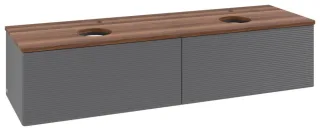 Villeroy & Boch Waschtischunterschrank Antao K39_5 1600x360x500mm mit Struktur FK/AP: GK/2 K39152GK