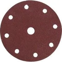 Schleifpapier Klett, Ø 150mm, K320, Schleifblatt 10 Stück, für Exzenterschleifer
