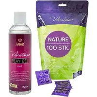 Vibratissimo Kondome Premium Nature, Color, Mix, verschiedene Aromen, Farben, Strukturen
