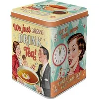 Nostalgic-Art Teedose Teedose Vorratsdose Gewürzdose aus Metall - Tea & Cookies