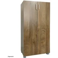 HTI-Living Kommode Kommode Thekla 2 türig Schrank Holzoptik (Stück, 1 Kommode), Mehrzweckschrank 3 Fächer