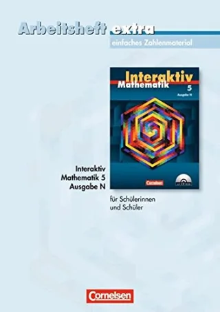 Mathematik interaktiv - Ausgabe N: 5. Schuljahr - Arbeitsheft extra - zur Differenzierung auf einfachem Niveau: Mit eingelegten Lösungen