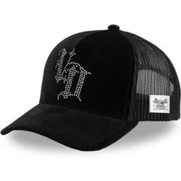 Von Dutch Trucker Cap Von Dutch Originals Trucker Cap VELVET STRASS VD LOGO (Basecap, Basecap, Meshcap, Trucker Kappe)