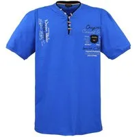 Lavecchia T-Shirt Lavecchia Herren T-Shirt LV-2042 (Royalblau, 7XL) Herrenshirt V-Ausschnitt