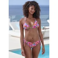 Vivance by Lascana Triangel-Bikini mit farbenfrohem Blätterdruck