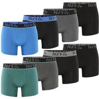 Phil & Co. Boxer Herren Männer Retroshorts Boxershorts Trunks (8-St)