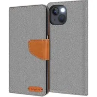 CoolGadget Handyhülle Flip Case Wallet Cover Book Tasche für Apple iPhone 15 6,1 Zoll, Handy Tasche mit Kartenfach Book Schutzhülle