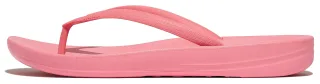 Fitflop Zehentrenner "IQUSHION", Keilabsatz, Sommerschuh, Schlappen in schmaler Form