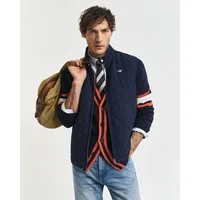 Gant Steppweste QUILTED WINDCHEATER VEST mit Wattierung aus recyceltem Polyester