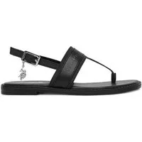 U.S. Polo Assn. US Polo Assn Damen-Sandalen Schwarz Sandale