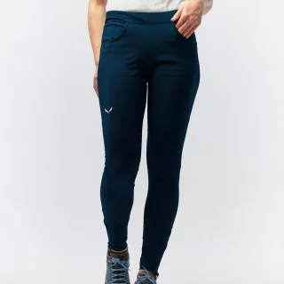SALEWA - Agner Durastretch Damen Leggings - Blau (Gr.38)