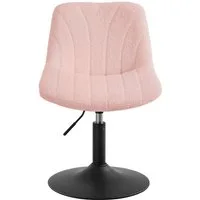 VASAGLE Barhocker Barstuhl, Küchenhocker, höhenverstellbar, um 360° drehbar (1 St), 43 x 46,5 x (65,5-77,5) cm, für Esszimmer, Küche