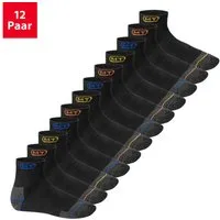 MT Arbeitssocken Herren robuste Arbeits- & Freizeit Kurzschaft Socken (6/12 Paar)