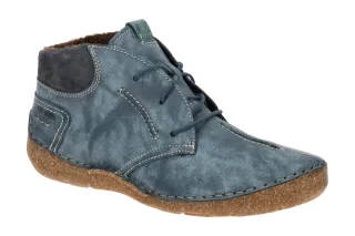 Josef Seibel Damen Winterstiefeletten 59665 Ocean Blau G-Weite