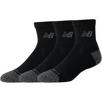 New Balance Sportsocken ACTIVE QTR SOCKS 3 PACK (3-Paar) strapazierfähige Quarter-Socken, 3er-Pack, mit trockenem Tragegefühl