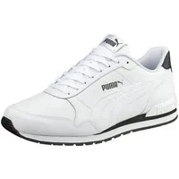 PUMA ST RUNNER V2 FULL L Sneaker mit Schnürverschluss, mit SOFTFOAM+ Dämpfungstechnologie, aus Leder