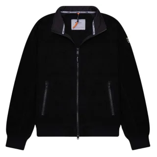 Aquascutum Active One Schwarze Sherpa-Jacke