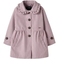 Name It Kurzmantel NMFMADELIN TRENCH COAT NOOS im romantischen Look