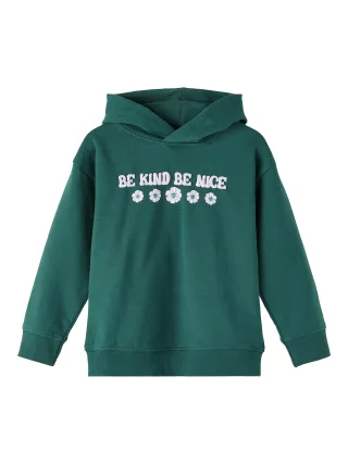 NAME IT - NMFSILKE SWEAT BRU sea moss - Gr. - 98