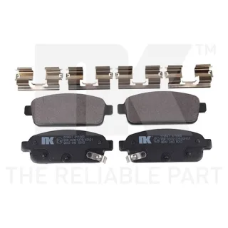 NK Bremsbel?ge hinten Chevrolet Opel 223647