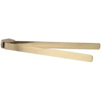 Gedy Handtuchhalter PIRENEI Doppel-Handtuchhalter drehbar 350mm, Gold matt, Gedy-PI2388