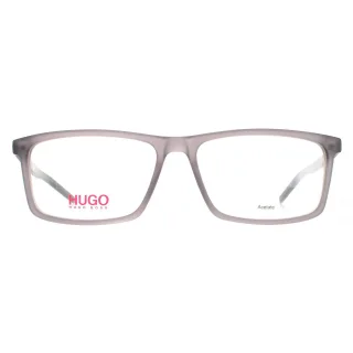 Hugo by Hugo Boss Montures de lunettes HG 1025 RIW Gris mat pour hommes