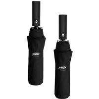 KONO Taschenregenschirm 2er-Set Automatik Regenschirme, 2er-Set, Automatik, winddicht, Sturmfest, Hochwertig