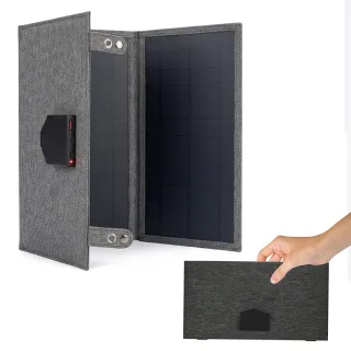 [EU Direct] Xmund 30W Foldable Solar Panel Charger 35.5x57.5cm USB A Type C DC Ports High Efficiency Portable Generator