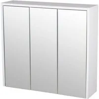 Happy Home Badezimmerspiegelschrank Spiegelschrank mit 3 Türen Badezimmerschrank Spiegel Badschrank