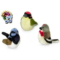 Nobby Tierkuscheltier Nobby Plüsch Vögel mit Sound, Zufallsartikel, 1St.