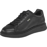 BOSS Bulton Sneaker Schürschuh, Halbschuh, Freizeitsneaker in monochromer Optik
