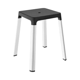 KEUCO AXESS Hocker, Aluminium/Kunststoff, B: 42,3 H: 47,6 T: 42,3 cm, 35082170037 35082170037