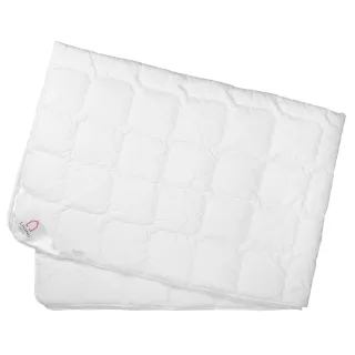 LIVING DREAMS - Seiden-Steppbett offwhite - Gr. - 155