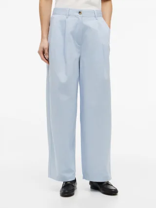 COTTON BARREL CHINO Breezy Blue - Gr. - 38