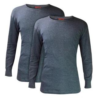 2er-Pack Herren Langarm Thermooberteil für den Winter
