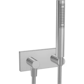 Hansa Brauseset Hansamatrix 44430100 chrom, mit Wandanschlussbogen