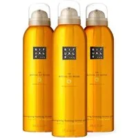 Rituals Duschschaum The Ritual of Mehr Vorteilspack mit 3 x 200 ml Duschschaum, Mit frischer Süßorange und aromatischem Zedernholz