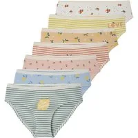 vertbaudet Slip Mädchen Slips mit Bio-Baumwolle 7er-Pack