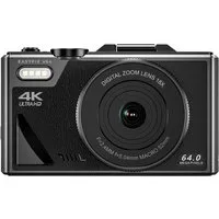 Easypix Screen Kamera 20203 Kompaktkamera (Integrierter Akku, WiFi, 4K-Video, Full HD Video)