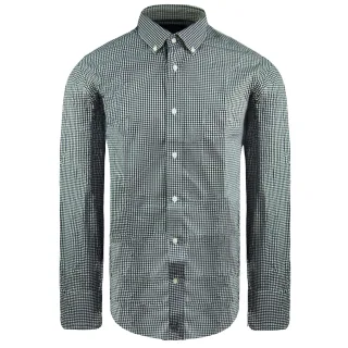 Eden Park Regular Herren Oxford-Hemd in Marineblau/Weiß
