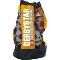 Derbystar Balltasche für 10 Bälle mit separaten Innenfach gelb