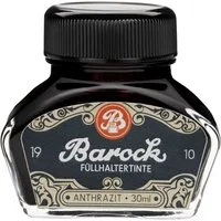 OCTOPUS Fluids Barock 1910 Anthrazit Schreibtinte, Füllertinte im 30ml Glas, grau Tintenglas (1-tlg., 1910)