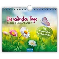 Trötsch Verlag Wandkalender Trötsch Geburtstagskalender Die schönsten Tage Geburtstagskalender...