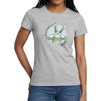 Spreadshirt T-Shirt Janosch Hase Don't Forget To Smile Frauen T-Shirt (1-tlg)